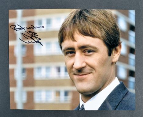 Only Fools &amp; Horses - Nicholas Lyndhurst - impressive autographed 8x10" colour photograph of Lyndhurst as Rodney Trotter 