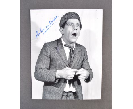 Sir Norman Wisdom (1915-2010) -&nbsp;English actor and comedian - rare and impressive signed 8x10" photograph of Wisdom as hi