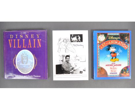 Animation - two Walt Disney Animation related autographed books, to include;- Disney's Art Of Animation - From Mickey Mouse t