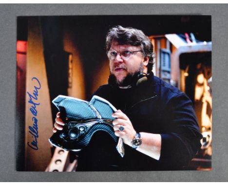 Guillermo Del Toro - Mexican Film Director &amp; Author - Pacific Rim - a rare 8x10" colour photograph of the director in a c