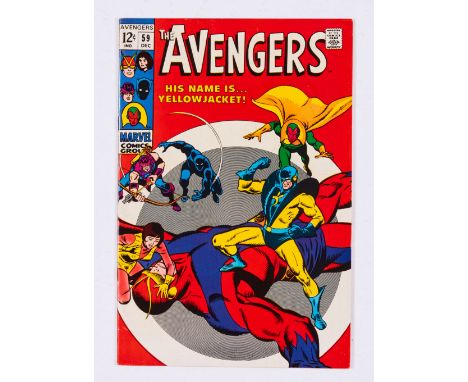 Avengers 59 (1968). Cents copy, cream/light tan pages [vfn/nm]. No Reserve