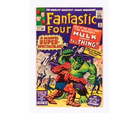 Fantastic Four 25 (1964). Cents copy, light tan pages [vfn]. No Reserve