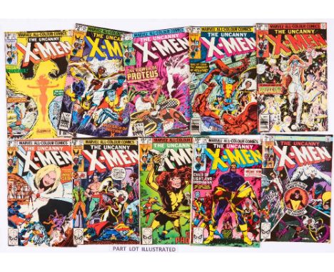 X-Men (1979-81) 125-136, 138-141. With K-S Annual 3. 125 [vg], 126 [fn], balance [vfn-/vfn] (17). No Reserve