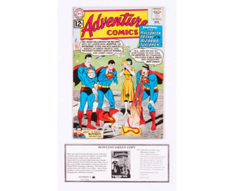 Adventure 294 (1962). From the Bowling Green Collection, sold by Sotheby's New York in June 1999 with photocopy certificate. 