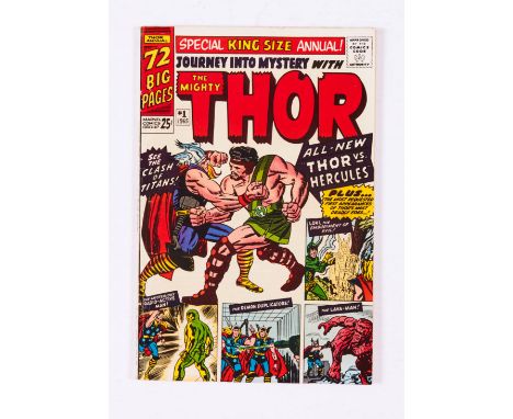 Journey Into Mystery King-Size Annual 1 (1965) Cents copy, light horizontal ripples (caused by tight spine) [fn-]. No Reserve