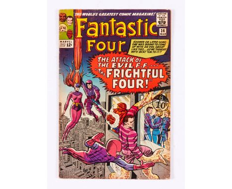 Fantastic Four 36 (1965). Cream/light tan pages [vg/fn]. No Reserve