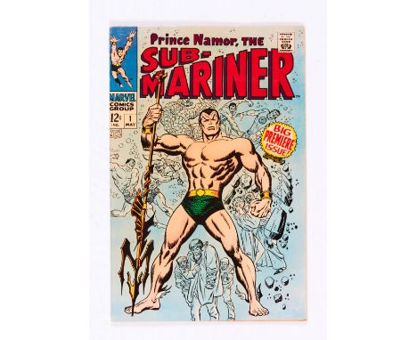 Sub-Mariner 1 (1968) Cents copy. Lower spine-ding, light ripple to lower front cover [fn]. No Reserve