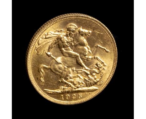 * Sovereign. A full gold sovereign, George V, 1923, light scratches, good very fine (Qty: 1)