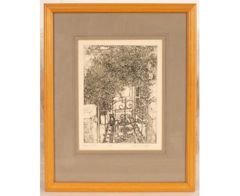 Sue Lewington (born 1956)/Passion Flower/artist's proof, 20cm x 15cm/and five other etchings by the same to include Betty's W