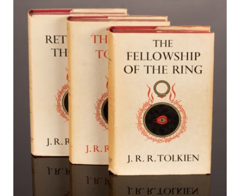 Tolkien (JRR) The Fellowship of the Ring, seventh impression October 1957; The Two Towers, fifth impression 1957; The Return 
