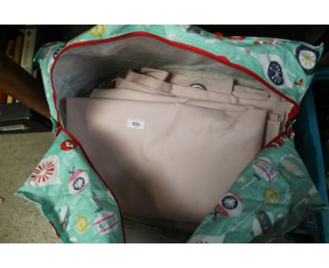 A bag of curtains