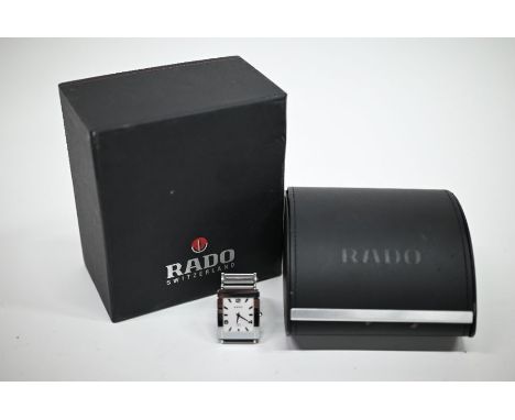 A gentleman's Rado Diastar wristwatch on 'Titanium' bracelet strap, boxed with paperwork and original 2007 receipt (£850)&nbs