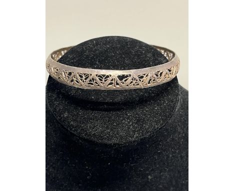 A continental silver bangle 