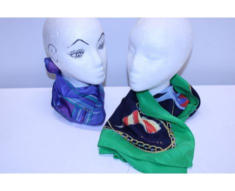 A liberty's scarf and a Jaeger scarf 