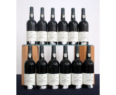 12 bts Taylors 1977 Vintage Port owc