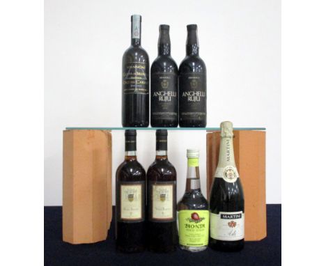 1 bt Nannoni Grappa di Brunello Riserva Oro dei Carati NV 2 bts Sella &amp; Mosca Anghelu Ruju Vino Liquoroso Riserva 1979 i.