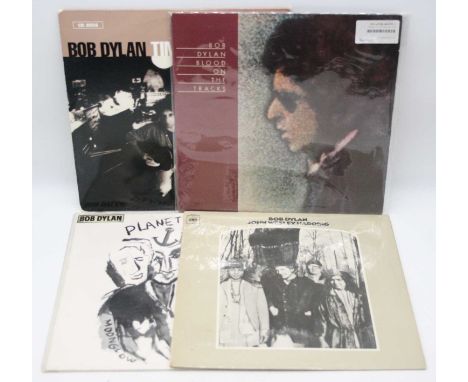 Bob Dylan, a collection of LPs to include The Little White Wonder, Vols. 1-3 BHL8001/03, Planet Waves CBS32154, Time Out Of M