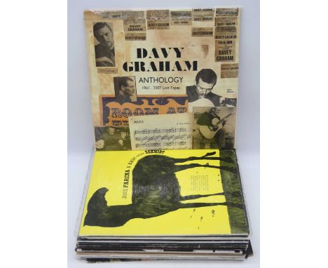 Jazz/Country - a collection of LPs to include Ed Trickett, Gently Down the Stream with Time, Turning Toward the Morning and T