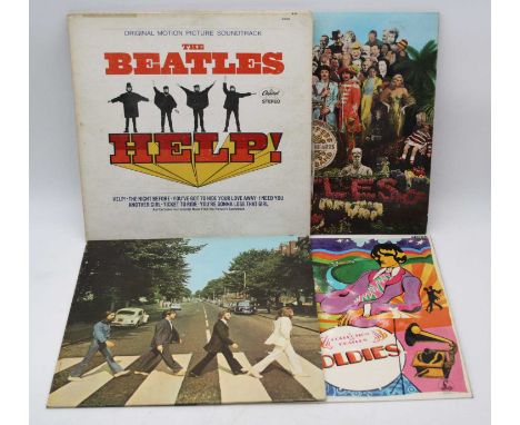 The Beatles and The Rolling Stones, a collection of eleven LP's and one 12" single to include Yesterday And Today, The Beatle