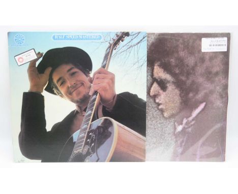 Bob Dylan, a collection of LPs to include Blood on the Tracks, Australian pressing, SBP234564, John Wesley Harding CBS63252, 