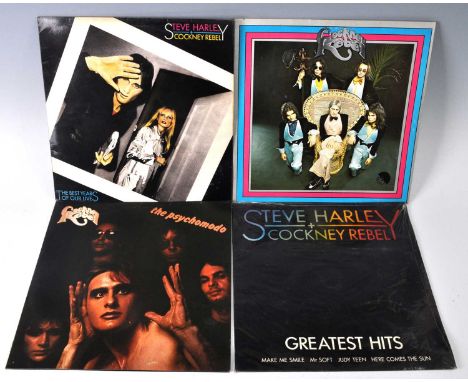 Steve Harley + Cockney Rebel, a collection of 12" vinyl to include The Best Years Of Our Lives (Factory Sample Not For Sale),