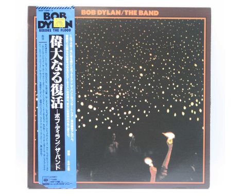 Bob Dylan/The Band, a collection of LP's to include Before the Flood, Columbia 36AP 2348-9, together with World Gone Wrong, A