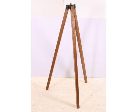 Surveyors tripod stand, measures 127cm