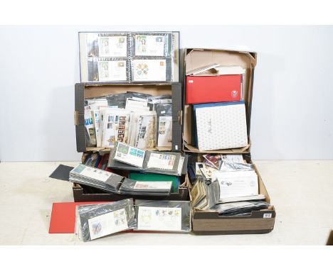 Large quantity of Great British first day covers mostly presented in albums dating from the 1960s to the early 2000s, as we a