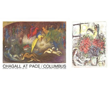Marc Chagall (Russian-French, 1887-1985)
Enlevement de Chloe (Abduction of Chloe)
Edition of 2000
Published by Pace Columbus 
