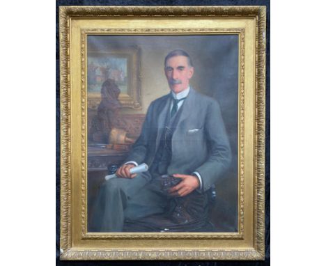 LARGE PORTRAIT BY CHARLES ERNEST BUTLER 
