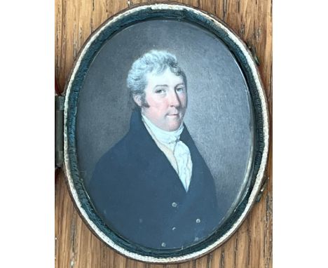 Georgian Portrait MiniatureMeasures 5.5cm x 7cm.Condition Report – Original condition. No known issues.