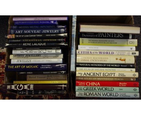 Books - Jewellery, Art and World interest including Art Nouveau Jewellery; The Art Of Rene Lalique; Fabergé; Liberty Design; 