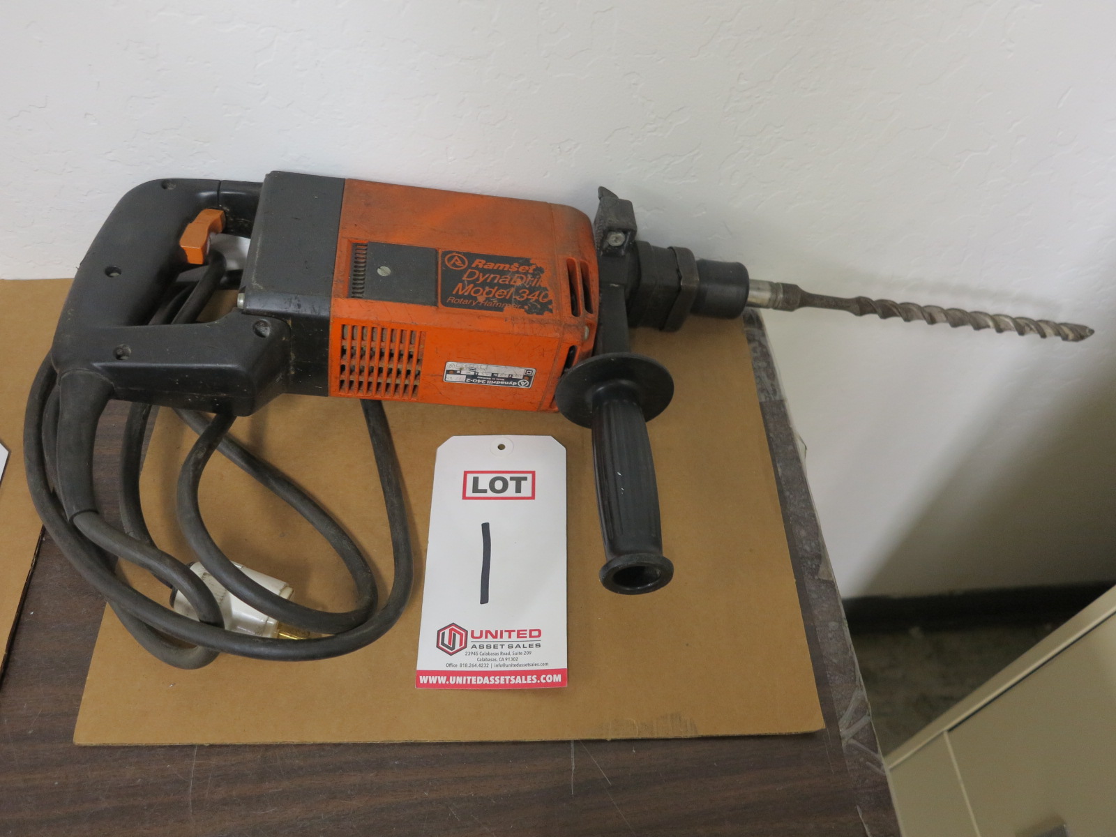 RAMSET ROTARY HAMMER DRILL, MODEL 340