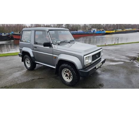 1994 Daihatsu Fourtrak Independent TDS, 2,765cc. Registration number L545 AAT. VIN number JDA000F7300501314. Engine number 05