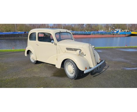 1954 Ford Popular 103E, 1172cc. Registration number KSV 197 (non transferrable). Chassis number 646/39629. Engine number C800