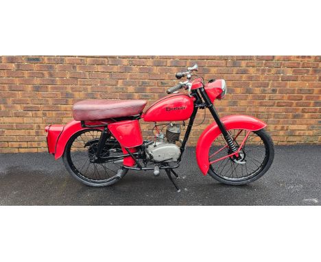 1958 Excelsior Consort, 98cc. Registration number DAS 984 (non transferrable). Frame number F652037. Engine number 605B 3956.