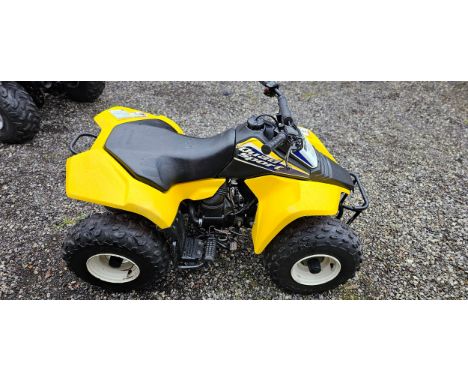 c.1990's Suzuki LT80 quadbike. Registration number not registered, Frame number not found. Engine number C113 231655.In runni