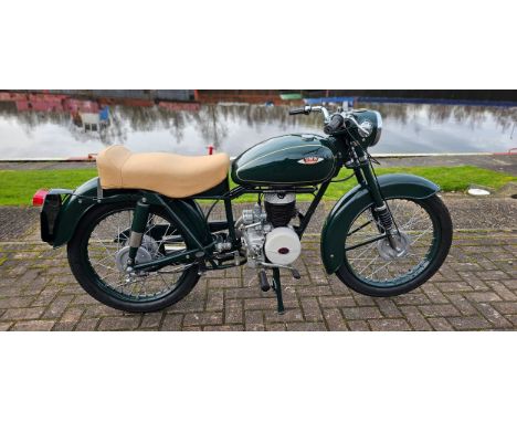 1958 DMW Mk8, 197cc. Registration number TSV 319 (non transferrable). Frame number 8H335B. Engine number 044B80766F.Sold with