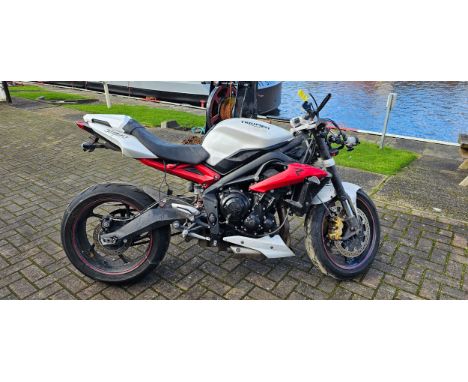 2007 Triumph Speed Triple 1050cc and 2016 Triumph Street Triple R , 675cc. Registration numbers GN57 VFX and HY66 ZMX.Sold wi