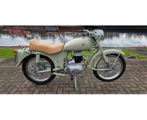1955 DMW Cortina, 225cc. Registration number 647 UYR. Frame number 2/P/342. Engine number 993A5776.Sold with the V5C, various