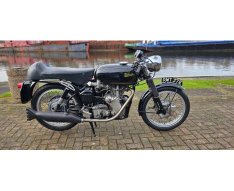 1967 Velocette Thruxton, 500cc. Registration number RWT 37E. Frame number RS 19148. Engine number UMT471. gearbox number 12-1