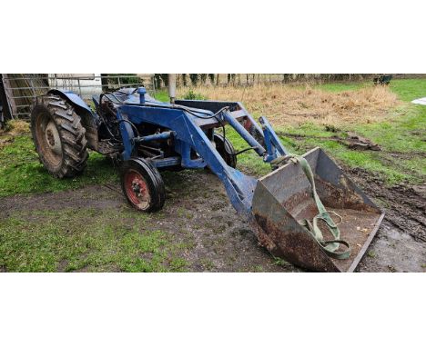 c.1960 Fordson Dexta diesel. Registration number, not registered. Casting number 957E 7005 T3. Engine number 1434621.There is