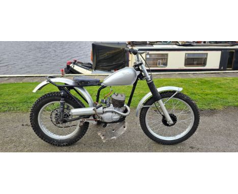 C.1970 BSA Bantam 175cc. Registration number not registered. Frame number painted over. Engine number HC 62076 B175.There is 