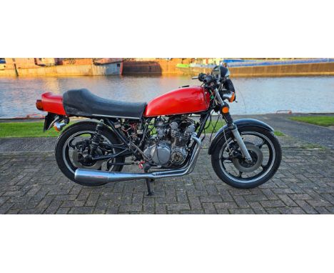 1979 Suzuki GS 550, 548cc. Registration number CWF 633T. Frame number not found. Engine number GS550 156691.Sold with the V5C