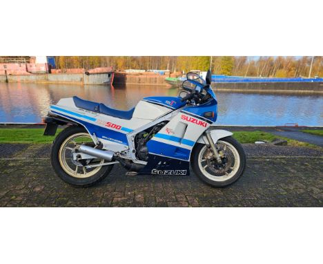 1988 Suzuki RG 500, 498cc. Registration number E558 WAT. Frame number HM31A -106280. Engine number M310 107308.It has recentl