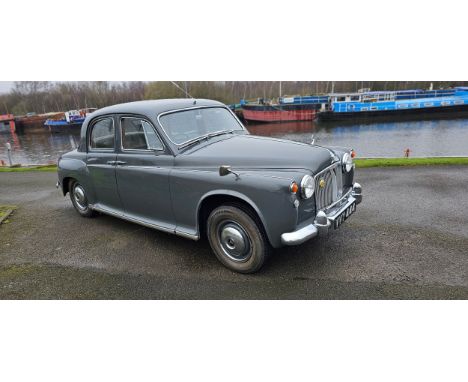 1960 Rover P4 80, 2286cc. Registration number VVY 444. Chassis number 645002433. Engine number 645002571.Sold with the V5C, 4