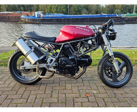 1998 Ducati 600SS, 600cc. Registration number R986 DVM. Frame number not found. Engine number not found.Sold with one key, so