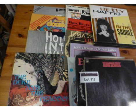 Records : R & B selection of albums, all vg/exc cond incl The Packers, Duke and the Peacock, Irma Thomas, Betty Harris etc (2