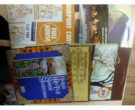 Records : 15 x UK 1960's/70's folk albums incl R. Mctell x 3 (transatl), Fairport Conv, Collins, Steeleye Span etc, good/vgc.