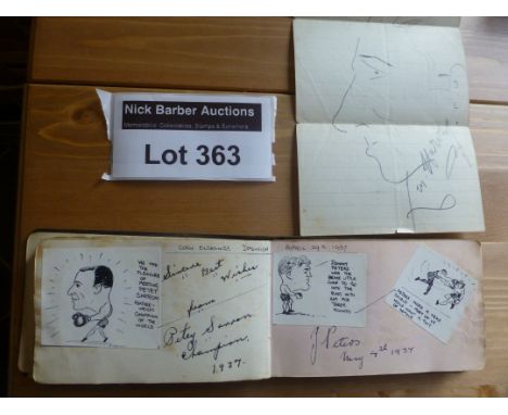 Football : Autograph Book - superbly set out book with teams, some fully signed, includes Chelsea 1922, QPR 1923, Chelsea 192